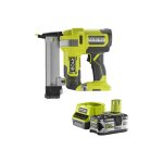Ryobi - pack agrafeuse à air comprimé 18v one + r18gs18 - 0 - 1 batterie 5. 0ah - 1 chargeur rapide rc18120 ... Ryobi - pack agrafeuse à air comprimé 18v one + r18gs18 - 0 - 1 batterie 5. 0ah - 1 chargeur rapide rc18120 ...