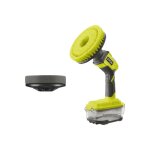 Ryobi - pack brosse motoris�e r18cps - 0 - 18v one + - sans batterie ni chargeur - disque en mousse - ...