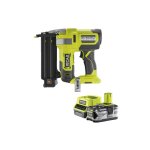 Ryobi - pack cloueur d'assemblage air comprim� 18v one + r18gn18 - 0 - 1 batterie 4. 0ah - 1 chargeur ...