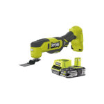 Ryobi - pack multitool 18v one + rmt18 - 0 - 1 batterie 2. 5ah - 1 chargeur rapide rc18120 - 125