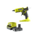 Ryobi - pack pistolet � colle 18v one + rgl18 - 0 - 1 batterie 2. 0 ah - 1 chargeur rapide