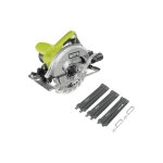 Ryobi - pack scie circulaire - rcs1400 - g - 1400w - 66mm - guide de coupe - rak03sr