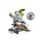 Ryobi - pack scie � onglet radiale �lectrique ems254l - 2000w - 254mm - lame carbure - sb254t48a1