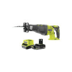 Ryobi - pack scie sabre r18rs - 0 - 18v one + - 1 batterie 2. 0ah - 1 chargeur rapide