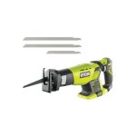 Ryobi - pack scie sabre rrs1801m - 18v one + sans batterie ni chargeur - pack de 3 lames scie sabre rak03ssrb ...