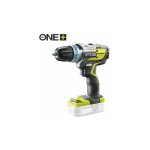 Ryobi - perceuse - visseuse � percussion brushless 18v one + - mandrin m�tal 13mm, porte embout, poign�e ...