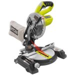 Ryobi - scie  onglet radiale - ems190dcl - 18v one + - 190mm - sans batterie ni chargeur