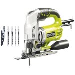 Ryobi - scie sauteuse pendulaire - 600w - 85mm - bois - lot de 5 lames - rjs850ka5