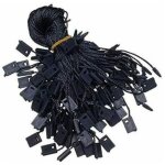 Sabir lot de 1000 attaches en nylon pour �tiquettes, v�tements, bagages, bijoux 18cm (noir)