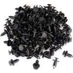 Sabir 120 pi�ces clips de fixation rivet de fixation en plastique pour la voiture noir voiture clips ...