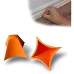 Sabir lot de 2 outils en silicone, outil de calfeutrage, outil de retrait de joint, outil de retrait ...