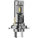 Sabir ampoule led h7 55 w 15 000 lm, lampe de remplacement halog�ne, mini design 1:1, aucun adaptateur ...