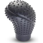 Sabir (black)couvre pommeau de levier de vitesse universel concave convexe design soft silicone anti ...