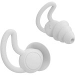 Sabir bouchons d'oreilles anti bruit sommeil etanches en silicone 33db antibruit blocage du son les bouchons ...