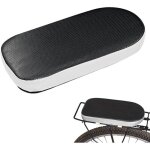 Sabir coussin de si�ge arri�re de v�lo de montagne en pu, coussin porte bagage velo confortable, rembourrage ...