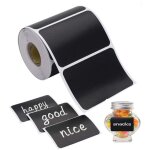 Sabir �tiquettes de tableau - 300pcs autocollants de tableau noir r�utilisables imperm�ables de craie ...