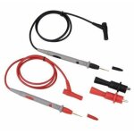 Sabir kit de test multim�tre 1000v 20a ensemble de fils de sonde �lectronique num�rique avec pinces crocodiles ...