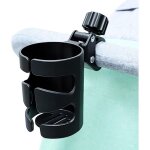 Sabir porte - gobelet pour poussette, porte - bouteille universel pour poussette v�lo scooter trottinette ...