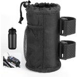 Sabir porte gourde velo, porte gourde velo sans vis en tissu oxford, porte - bidons avec poche en filet ...