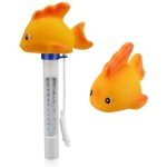 Sabir thermom�tre de piscine, thermom�tre facile � lire grande taille avec corde, thermom�tre flottant ...