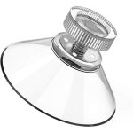 Sabir ventouse � 40mm, 8 pcs ventouses m4 threads stainless steel, ventouses avec �crou molet� clair ...