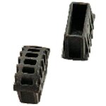 Sabots caoutchouc pour chelles avec montant de 76 mm. sachet de 2 sabots - tubesca - comabi