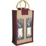 Sac 2 bouteilles en jute