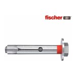 Fischer - sachet avec 4 plots mtalliques fsl 8 finition hexagonale m6x45mm