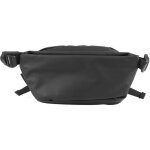 Sac banane homme en cuir pu imperm�able � multiples poches pour randonn�e, camping, v�lo et voyage noir ...