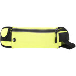Sac de ceinture sportif ultra - fin imperm�able pour marathon fitness, multifonctionnel en vert.