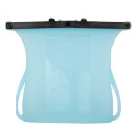 Sacs de conservation r�utilisables pour cong�lateur, �tanches et durables (bleu)