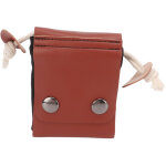 Sac de cueillette ext�rieur en cuir pu et toile pour fruits, poche de randonn�e camping � accrocher � ...