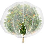 Sacs en filet pour arbres fruitiers avec fermeture �clair et cordon de serrage, filet de protection contre ...