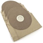 Sacs filtrants pour aspirateur dorsal vc 620 m et vc 660 m (lot de 5) - menzer