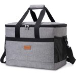 Sac isotherme pliable pour 30 / 50 / 60 canettes, grand sac � d�jeuner �tanche, sac fourre - tout portable ...