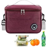 Sac isotherme repas 6. 4l, �paissir sac lunch box portable homme femme enfant, sac repas isotherme bureau ...