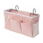 Sac de lit organisateur de lit avec crochets poche suspendue sac de rangement pour lit mezzanine pour ...
