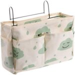 Sacs de lit organisateur de sac suspendu pour lit mezzanine, sac de rangement suspendu pour table de ...