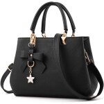 Sacs � main pour femmes en cuir pu sac � bandouli�re pour femme sac messager avec pendentif en m�tal ...