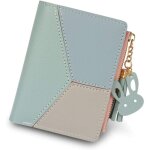 Sac � main avec poche zipp�e pour pi�ces de monnaie en cuir pu � glands (bleu),