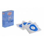Sacs microfibres adaptable par 4 303 - ni80m 35601484 pour aspirateur nilfisk