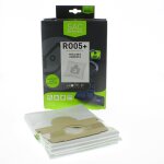 Sacs microfibres adaptable par 4 hero05 + pour aspirateur moulinex, rowenta , artec 2, compact power, ...