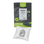 Sacs microfibres adaptable par 4 hygiene + hero06 + pour aspirateur moulinex, rowenta , compact power, ...