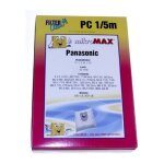 Sac pc1 / 5m non tisse (x4) + 1filtre pour aspirateur panasonic