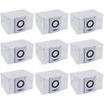 Sac � poussi�re jetable de remplacement compatible avec ecocacs deebot x1 plus, x1 omni, t10, robot aspirateur ...