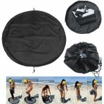 Sac de rangement �tanche pour combinaison de plong�e, plage, surf, maillot de bain ??noir m