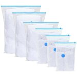 Sacs de rangement sous vide avec stockage 5 pcs 100 x 80 cm vidaxl