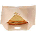 Sacs r�utilisables pour grille - pain micro - ondes en fibre de verre antiadh�sive (16x18cm)