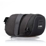 Sac de selle de v�lo en nylon �tanche, sacoche de rangement de selle de v�lo de montagne, pochette arri�re ...