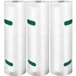 Sacs sous vide alimentaire 3 rouleaux 20 cm x 500 cm r�sistance � la chaleur 250? r�utilisables et compatibles ...
